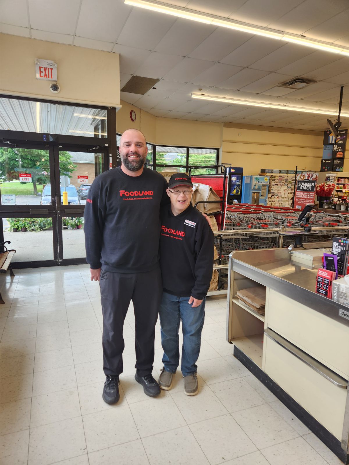 Andy Cousins at Watford Foodland